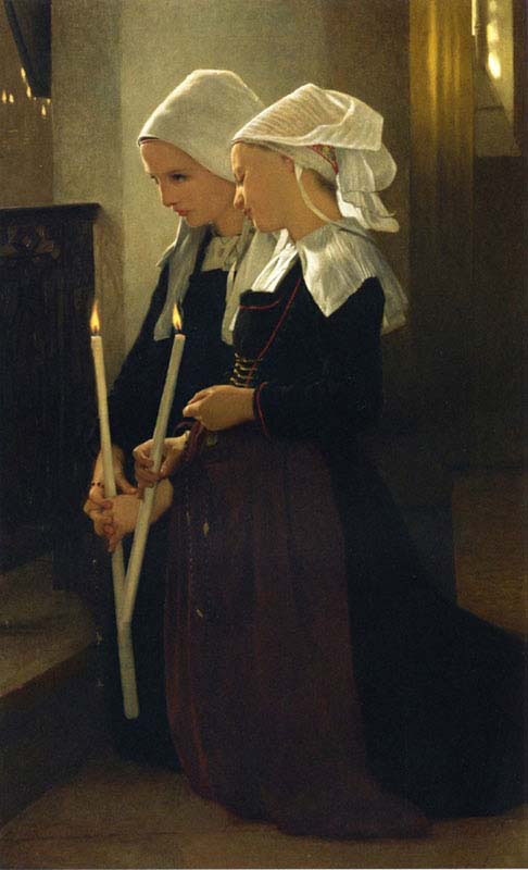 Prayer at Sainte Anne d Auray